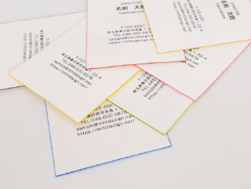 商談・展示会向けの小口染め名刺印刷