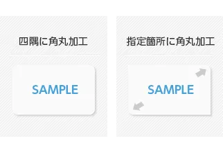 角丸加工
